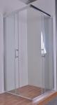 Convenient Comfort Sliding Glass Door Shower Enclosure , Glass Enclosures For
