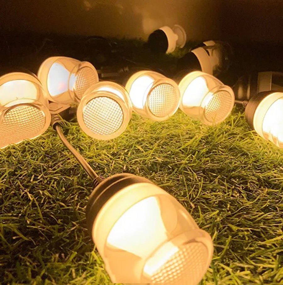 Outdoor Waterproof Garden String Fairy Lights For Xmas Yard Porch Camping Decoration