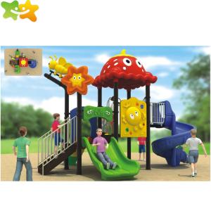Quality Funny Play Kids Playground Equipment / Kindergarten Toddlers Plastic Slide wholesale
