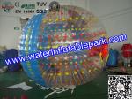 Rolling Human Zorb Ball Rental For Inflatable Aqua Park , Water Polo Ball