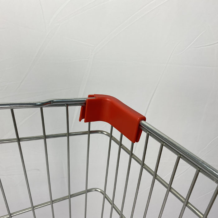 European Type 210L Large Shopping Cart Warehouse Q195 Steel Shopping Trolley Elevators Available