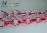 Curved Aluminum Chain Curtains Anodized 12mm Chain Link Fly Screens