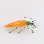 Small Iron Vivid Insect Lawn Decorations Metal Garden Decorations