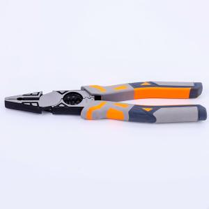 Quality 319.7g TPR Handle Combination Pliers 3mm Wire Rope Crimping Tool wholesale
