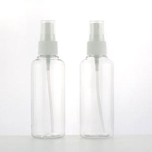 Quality Perfume Cosmetic Alcohol Recycling 100ml PET Spray Bottle wholesale