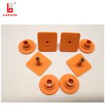 33mm 33mm Square Pig Sheep Hog Livestock Ear Tags With Metal Tip For Farm