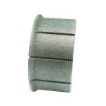 Silver Dry Edge Electroplated Diamond Grinder Wheel ODM Logo
