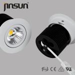 Input Volt:100-240V AC 180degree rotatable 80mm cutout COB LED Downlight