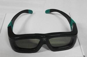Quality Custom Plastic DLP Link Active Shutter 3D Glasses Rechargeable OEM wholesale
