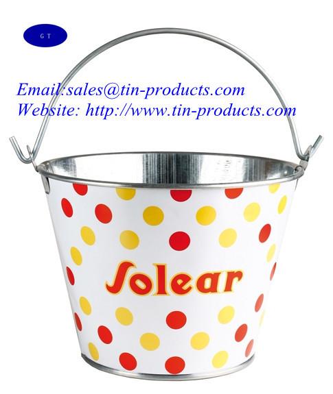 metal bucket、tin bucket 、tin pail、metal pail, Tin pails, Tin buckets, metal