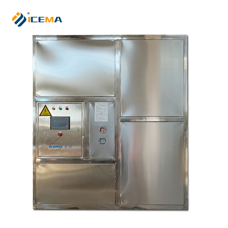 PU Material Insulation Ice Cube Maker Machine 5000kg per Day for Industrial Needs