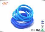 Coloured Silicone O Rings Food Grade Sunlight Resistant Standard / Nonstandard