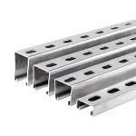 Customizable High Strength Slotted C Channel / Metal Strut Channel