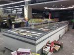 R404a Supermarket Island Freezer , Commercial Display Chest Freezer 220V / 50Hz