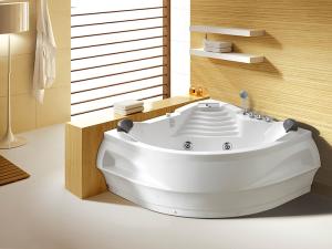 Quality ISO9001 PMMA Acrylic Massage Bathtub High Gloss Alkali Free M3013 wholesale