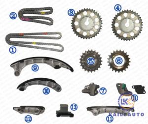 Quality 1GD 2GD 2.8T Timing Chain Kit For TOYOTA FORTUNER HILUX INNOVA 13507-0E010 116L 13550-0E010 wholesale