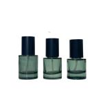 Small Green Cosmetic Glass Lotion Bottles 40ml 50ml 100ml 150ml