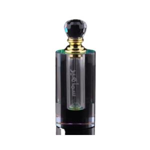 Quality Engraving Surface Refillable Glass Perfume Bottle , Glass Perfume Round Bottle wholesale