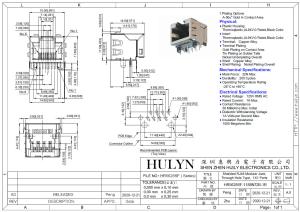 Quality High-speed RJ45 connector, replacing HRS Hirose, TM11R-5M2-88 wholesale