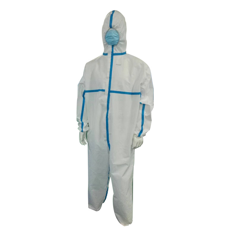 Non Sterile Disposable Protective Suit , Surgical Medical Protective Overall