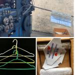 Durable Hangers Stretch Shoulders , Pants Clothes Hangers For Laundry Shop
