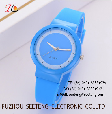 wholesale children watches colorful silicone watch gift watch for promotion fashion watches custom logo/color