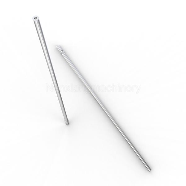 HRC 38 Extrusion Custom Splined Shafts High Torque Involute Spline For Food