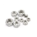 100% QC Tested DIN934 Hex Nut A2 70 Stainless Steel 304 Nut M2-M30 for