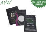 Moisture / Smell Proof Zipper Bags 50g Eco Friendly Or Cigarette Gift Packaging
