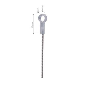 Quality Galvanized Wire Rope Cable Swage fittings Copper Terminals YW86027 wholesale