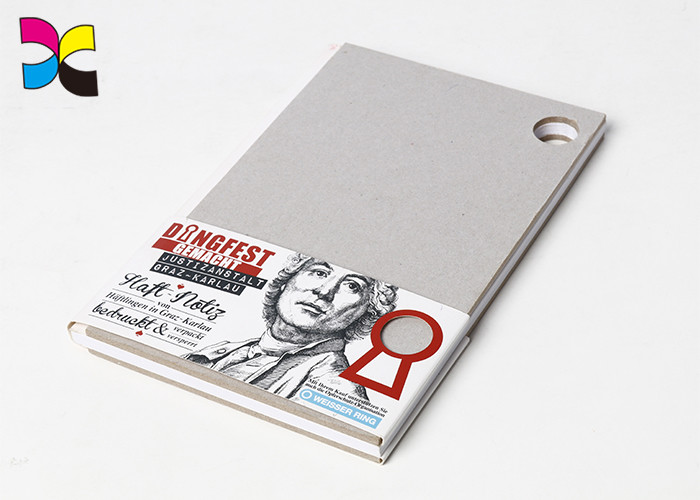 Hardcover Journal Book Printing Art Paper Inner CMYK Color Perfect Binding