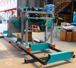 SW26G Wood Portable Sawmill Gasoline Milling Bandsaw 480mm Wheel Dia