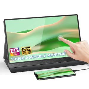 Quality 60Hz 15.6 Inch Monitor Portable Touchscreen High Contrast For Gaming wholesale