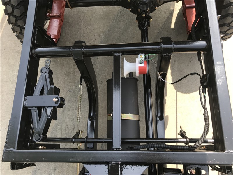 Electric Kick Starting 2000kg Three Wheel Mail Truck