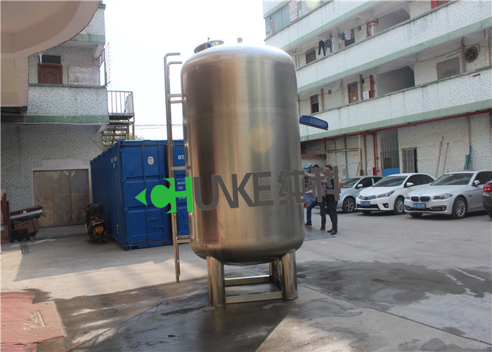 5000 Liter Stainless Steel Water Storage Tank ss304/316L Material And Automatic Full Penetration