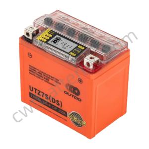 Quality OUTDO UTZ7S(DS) Digital Display Intelligent Battery 12V 6AH Rechargeable Motorcycle Batteries High Performance wholesale