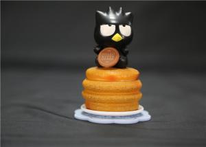 Quality Lovely Yellow Small Plastic Toys , Cartoon Characters Toys OEM Acceptable wholesale