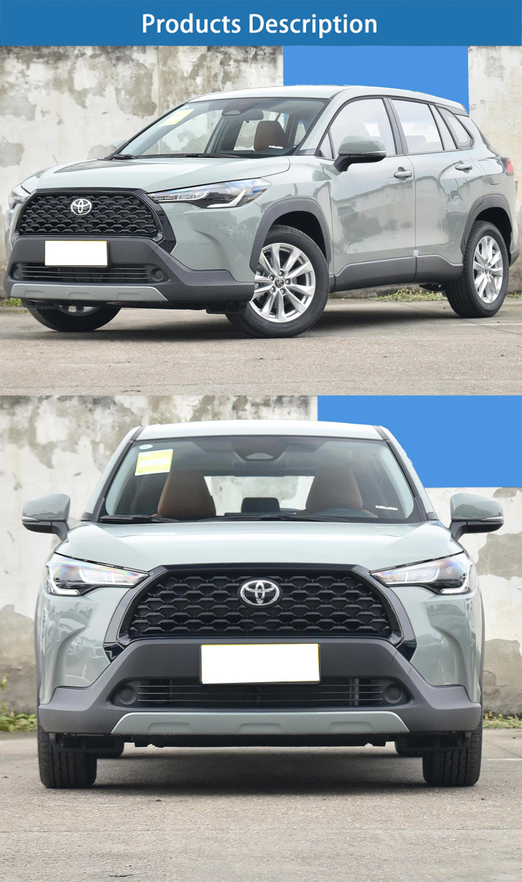 Toyota Corolla Cross Car SUV Hybrid Gasoline Fuel Vehicle Automotive