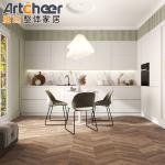Durable And Sleek Modern Wood Home Furniture Design Set For Ethiopian Kitchen