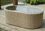 5pcs patio round rattan sofa furniture