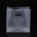Customized Eco Friendly Tote Bag THANKYOU Plastic Shopping Bag with 50