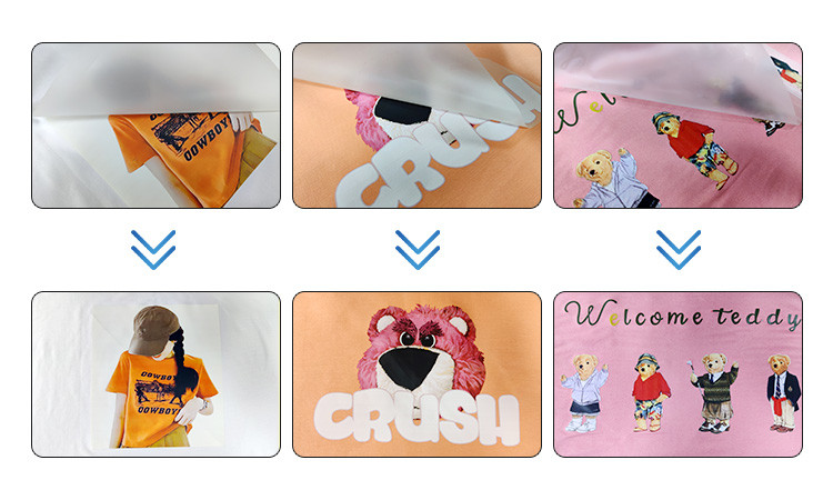 Customizable DTF Film Heat Transfer PET Film A3 Rolling Size Colorful