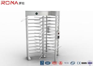 Quality Single Passage Three Armed Pedestrian Turnstile Gate Full Height 304 Stainless Steel wholesale