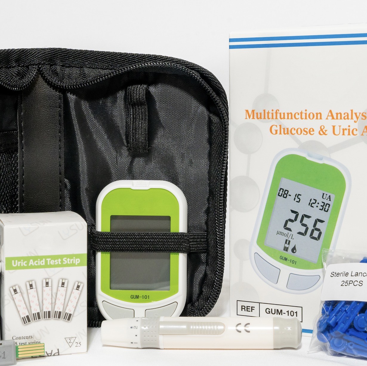 RoHS HZ Blood Glucose Tester GUM-101 For Hassle-Free Testing