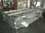 Steel 10x6 Hot Dipped Galvanized Tandem Trailer 3200KG With LED Light