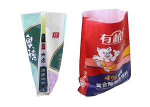 Quality Chemical Granular Packaging Poly Woven Bags Double Stitched Environmental Friendly wholesale