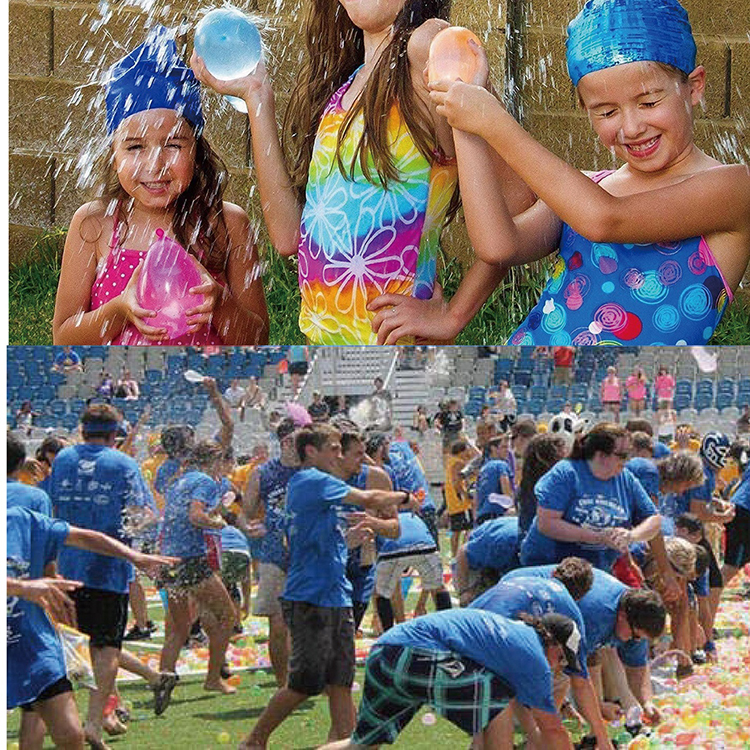 Tropical Party Balloons Self-Sealing Water Balloons 3 Pack for Age Range 5-7 Years
