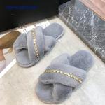 EUR36 - 41 Warm Furry Luxury Fur Slippers For Women