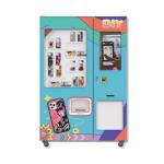 Customize Metal Construction Vending Machine Paper Money / Coin / Scan Payment