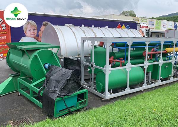 Large Capacity Batch Pyrolysis Tyre Recycling Plant In Usa Convert Tires Into